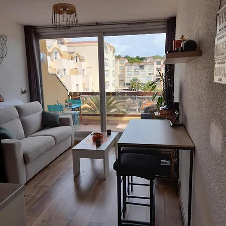 équipé Vue Marina De Avec Piscine Apartamento Gruissan